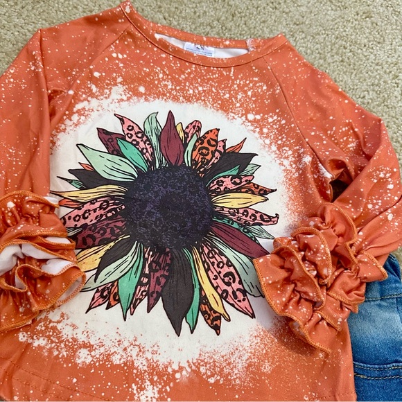 NWOT Sunflower Outfit Set - Picture 4 of 7